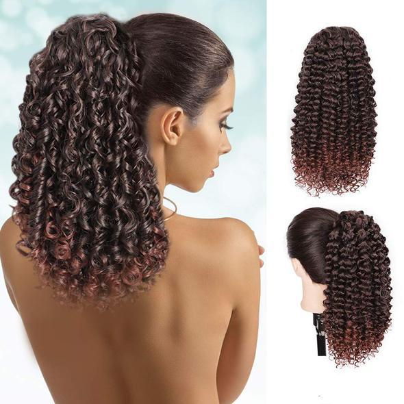 Curly Stretch Mesh Hair Bag for Wigs