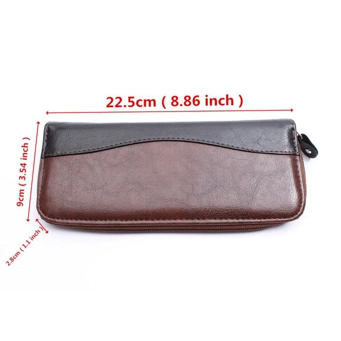 1Pcs Leather Case Professional Hairdressing Scissors Bag Barber Salon Holster Pouch Holder Styling Tool Kit for Shears C6801
