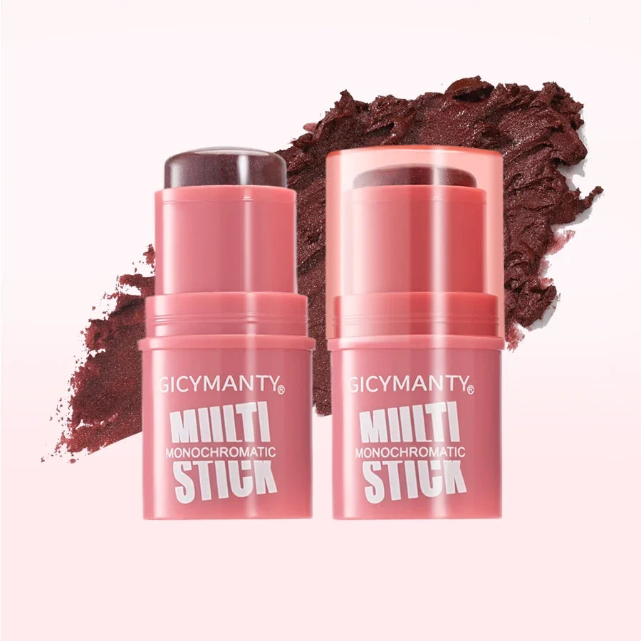 GICYMANTY Multi-Use Blush Stick Contouring Highlighting Cream Blush Stick Finely Contouring Stick