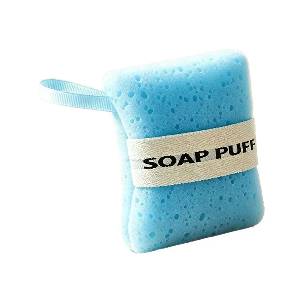 1PCS Sponge Soap Bag Bath Cleansing Foaming Net Pouch Ultra-soft Hydrophilic Sponge for Gentle Lathering Bathroom Tool