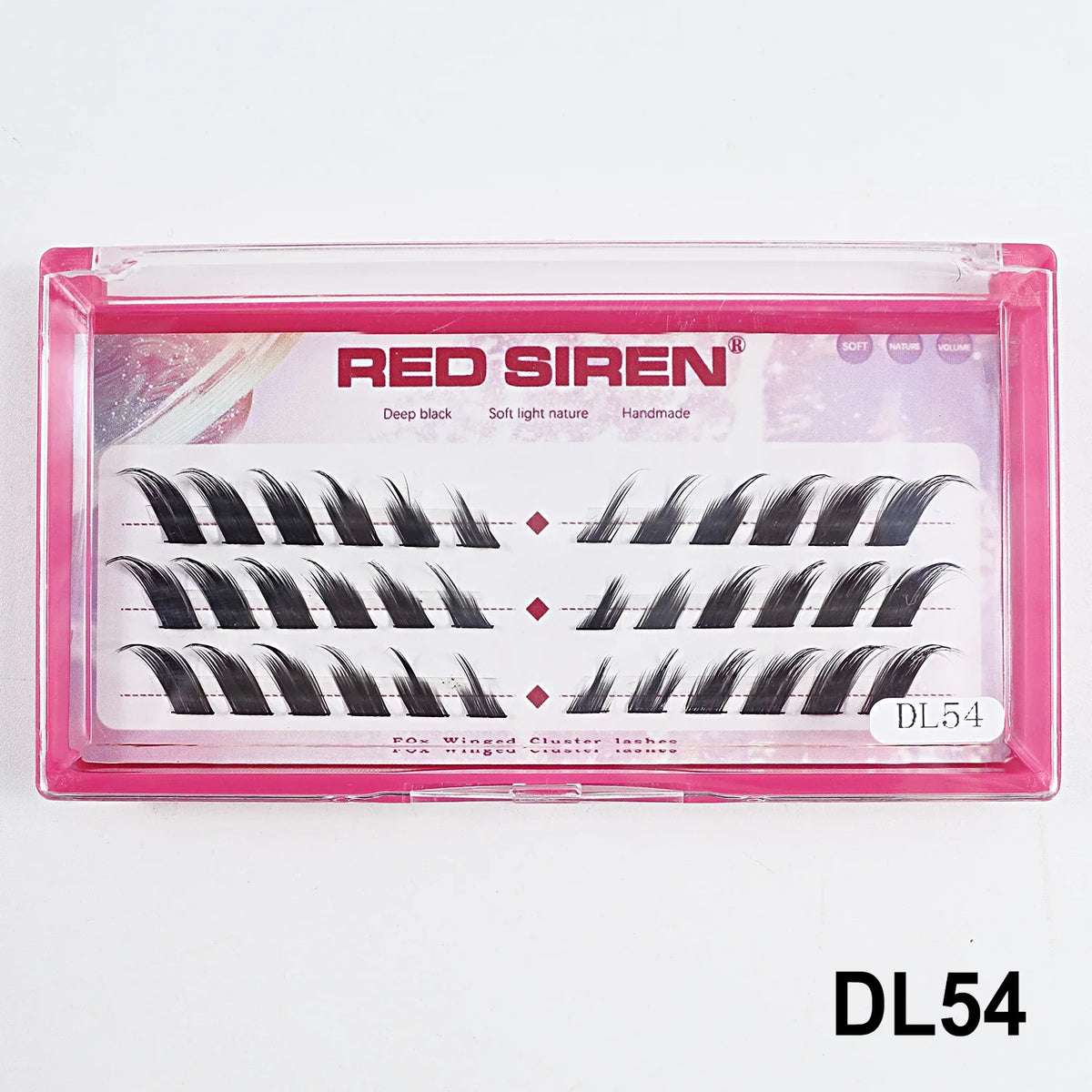 Fox Eye DIY Lash Clusters Korean Makeup Wholesale Winged Cat Eye DIY Cluster Lashes 2024 New Individual Eyelash