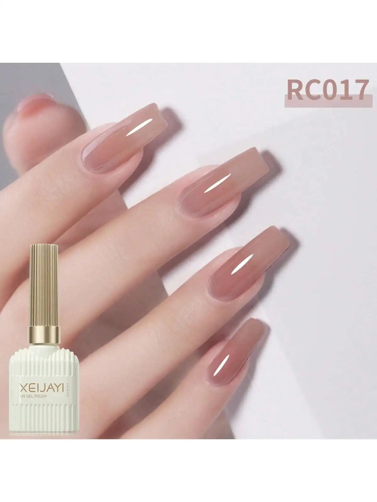 6Pcs 15ML Ice Pink Gel Nail Polish Set, Summer Popular Color Gel Varnish Nail Kit, Soak Off UV/LED Gel Polish For Home Salon