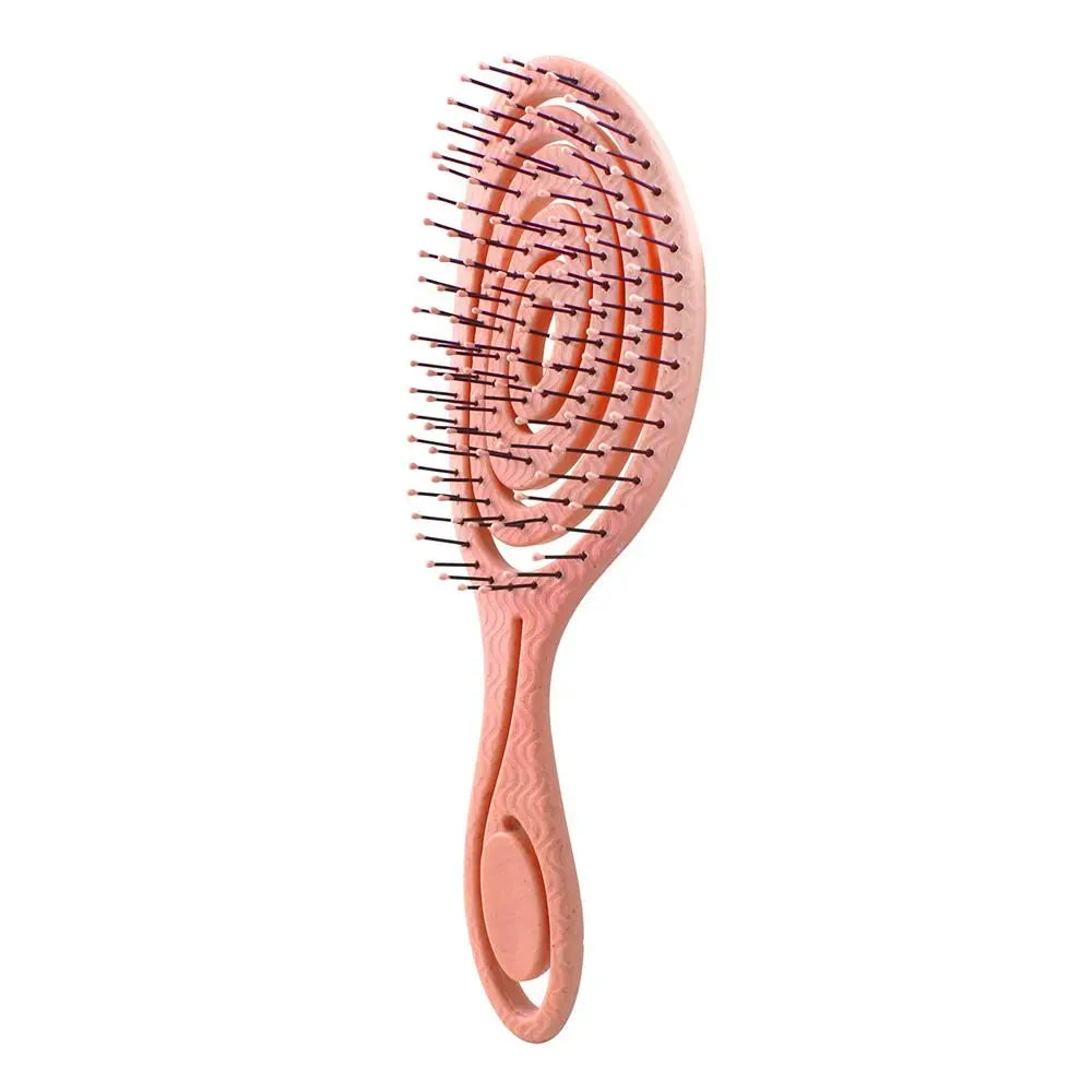Flexible Hairdressing Styling Comb Soft Pins Massage Comb Hair Combs Wet and Dry Hair Brush
