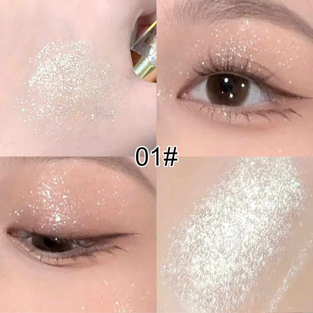 Kakashow Mist Eyeshadow Liquid Matte Pearlescent Shimmer Brightens Earth-colored Liquid Eyeshadow, Complete Eyemakeup in 3 Min
