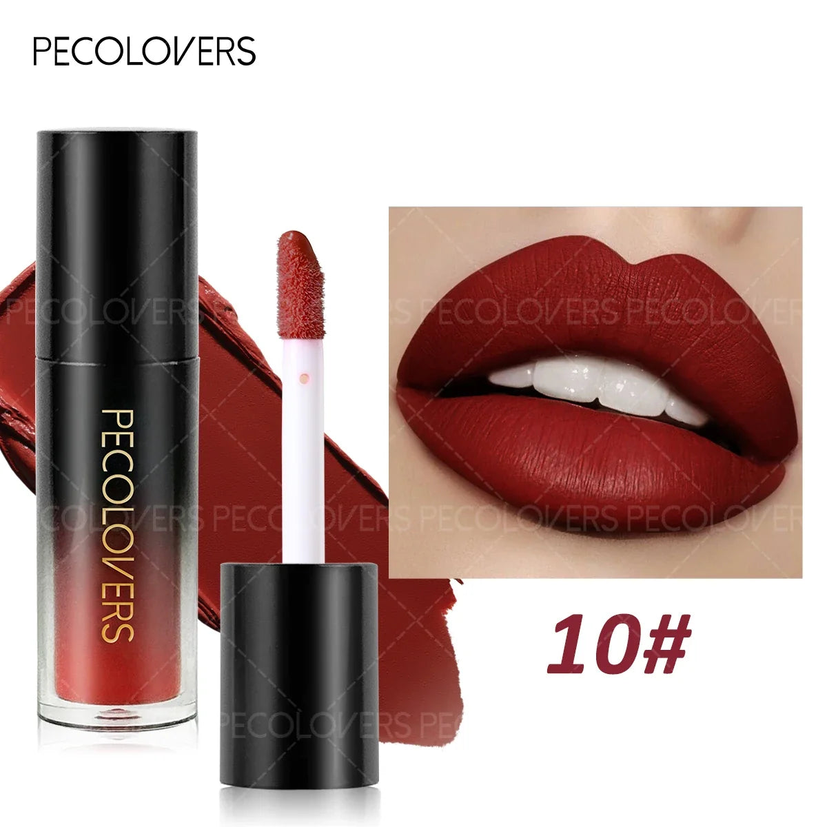 1PC Lightweight Non-stick Cups, Nude, Velvet Matte, Halloween Makeup, Lip Gloss Lipstick, Suitable for Festival and Stage Makeup