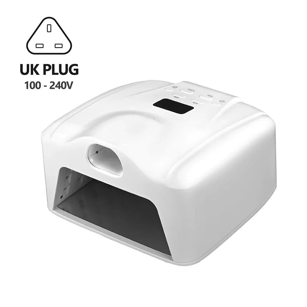 Dual Nail Lamp Single Toe Single Finger Gel Nail Curing Lamp Full Hand Fast Drying LED Light Nail Dryer Auto Sensor Dual Lamp