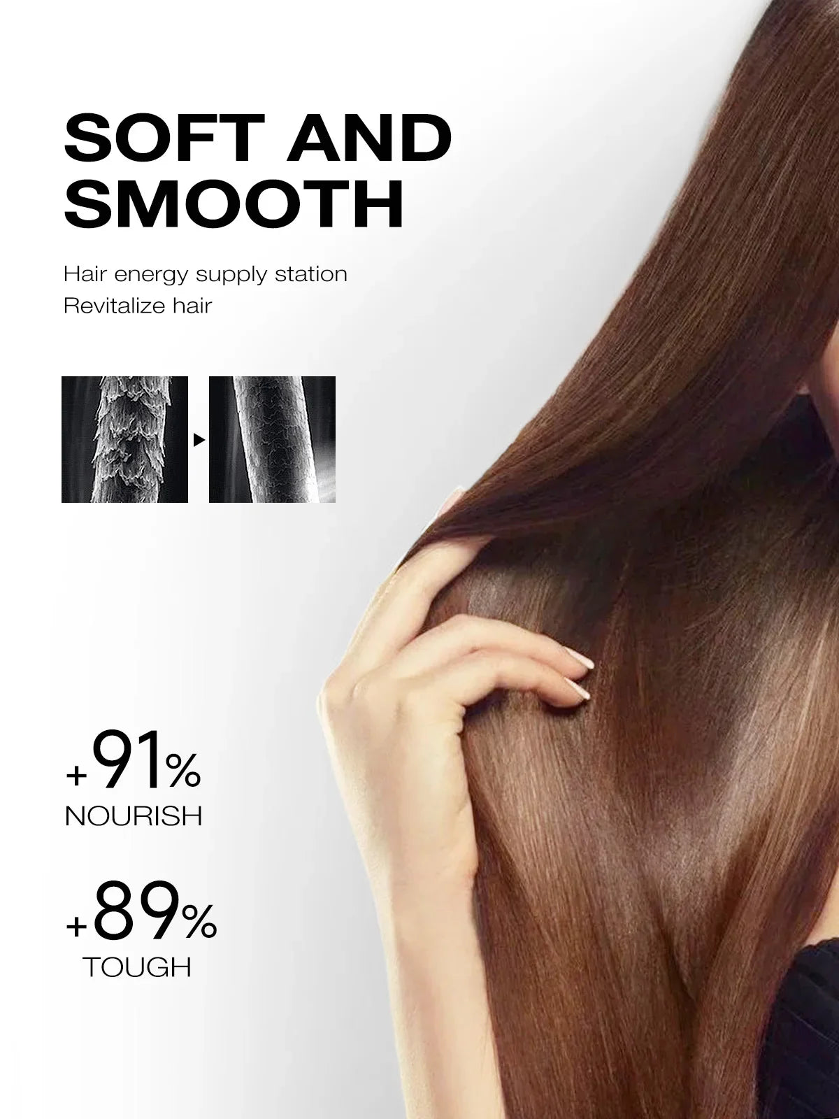 Karseell 2pcs Collagen Hair Treatment Deep Repair Conditioning Argan Oil Hair Mask Essence for Dry Damaged Hair All Hair Type