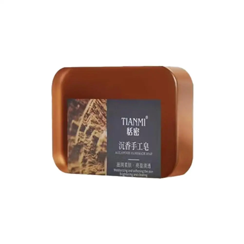 Amino Acids Handmade Soap Agarwood Essential Oil Soap Cleanses The Face Hair Bathes The Whole Body Deep Cleansing & Oil Control