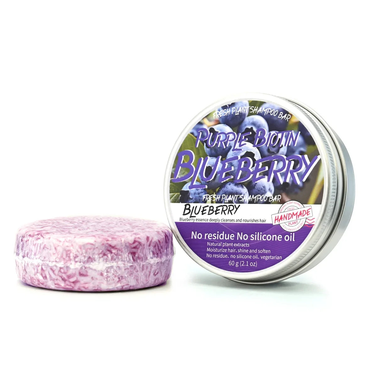 Cherry Shampoo Bar Natural Silicone-Free Plant-Based Hair Soap Bar for Oil Removal and Moisturizing Hair 60g Concentrated Glycerin Shampoo Bar