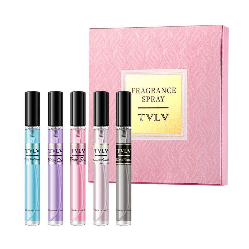 Fragrance spray set, long-lasting fragrance, 4-piece pack, hair fragrance spray, floral fragrance spray