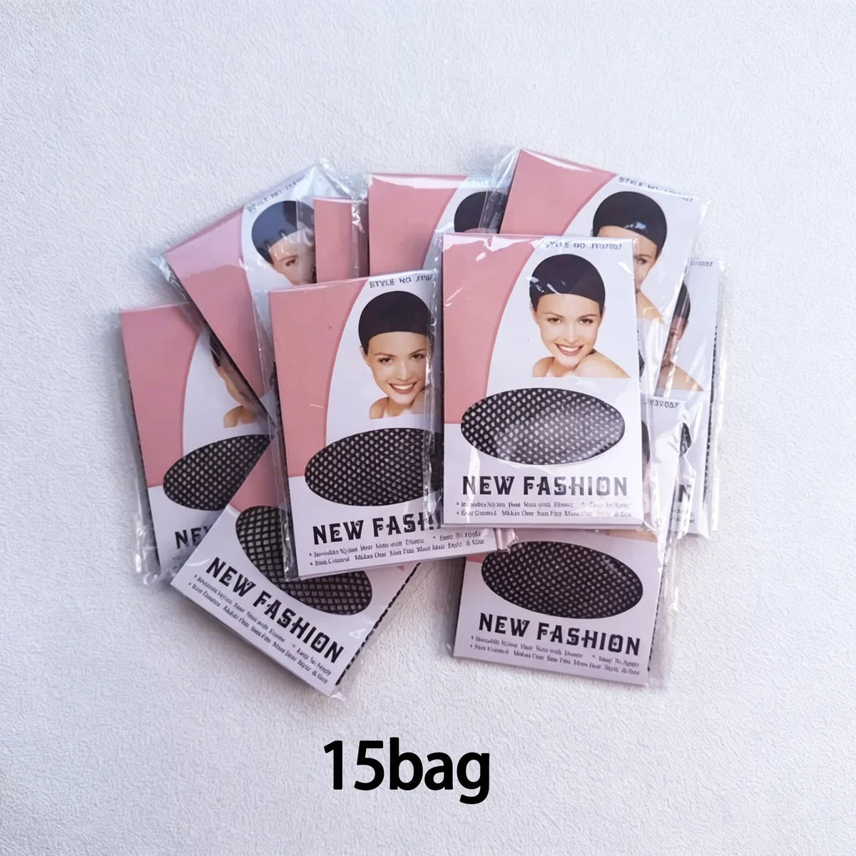 5 PiecesPackage High Quality Stretchable Elastic Hair Nets Open Ends Mesh Net Wig Caps for Hair Styling