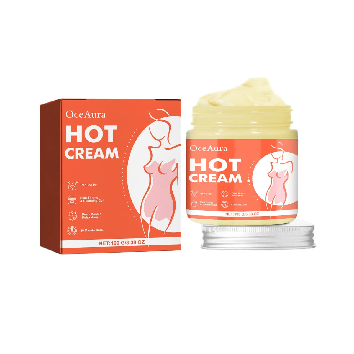 Fat Burning Massage Cream Hydrating Firming Skin Fitness Effect Improving Muscle Training Weight Loss Anti Cellulite Hot Cream