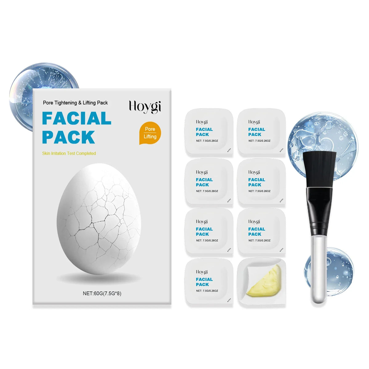 Hoygi 2025 New Zombie Facial Mask Skin Care Wash Off Face Mask Hydrating Skincare For Smooth Repair Pore Tightening Lifting