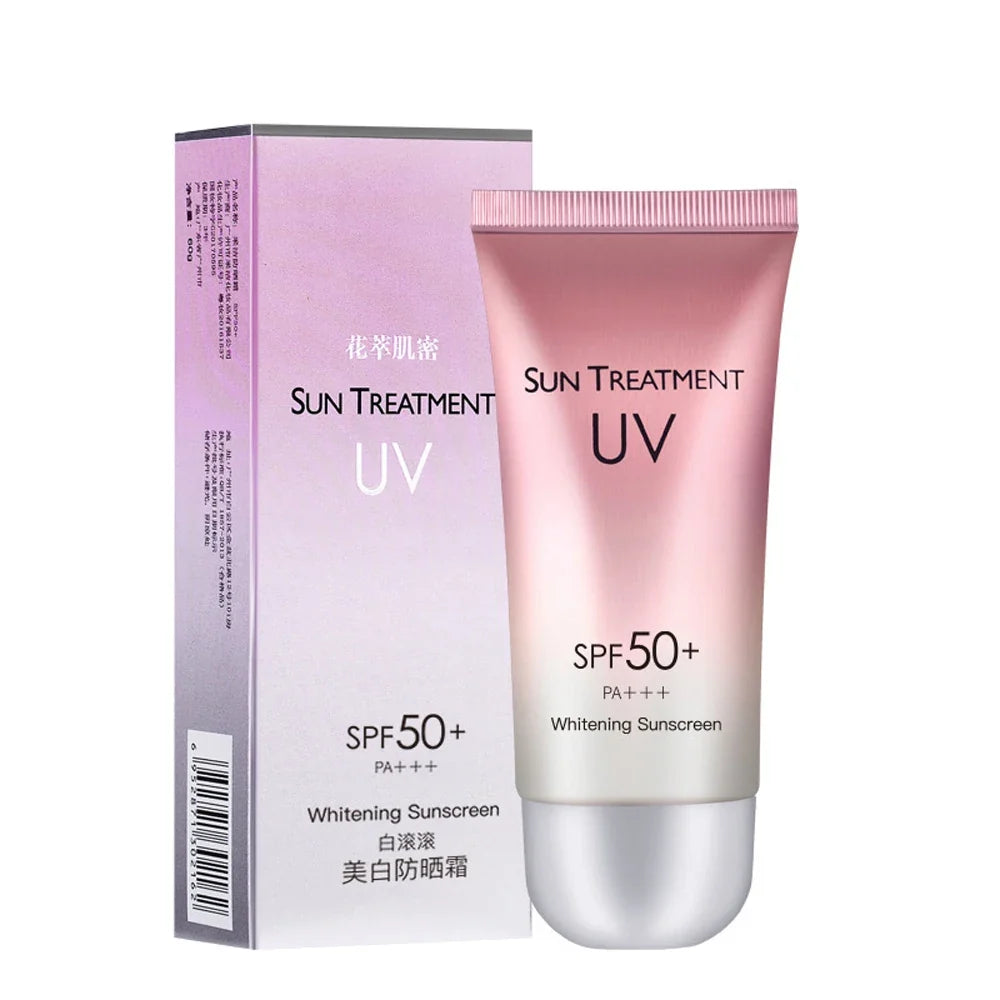60ml Waterproof Facial Body Sunscreen Whitening Sun Cream Sunblock Skin Protective Cream Anti Sun Facial Protection Cream SPF50+