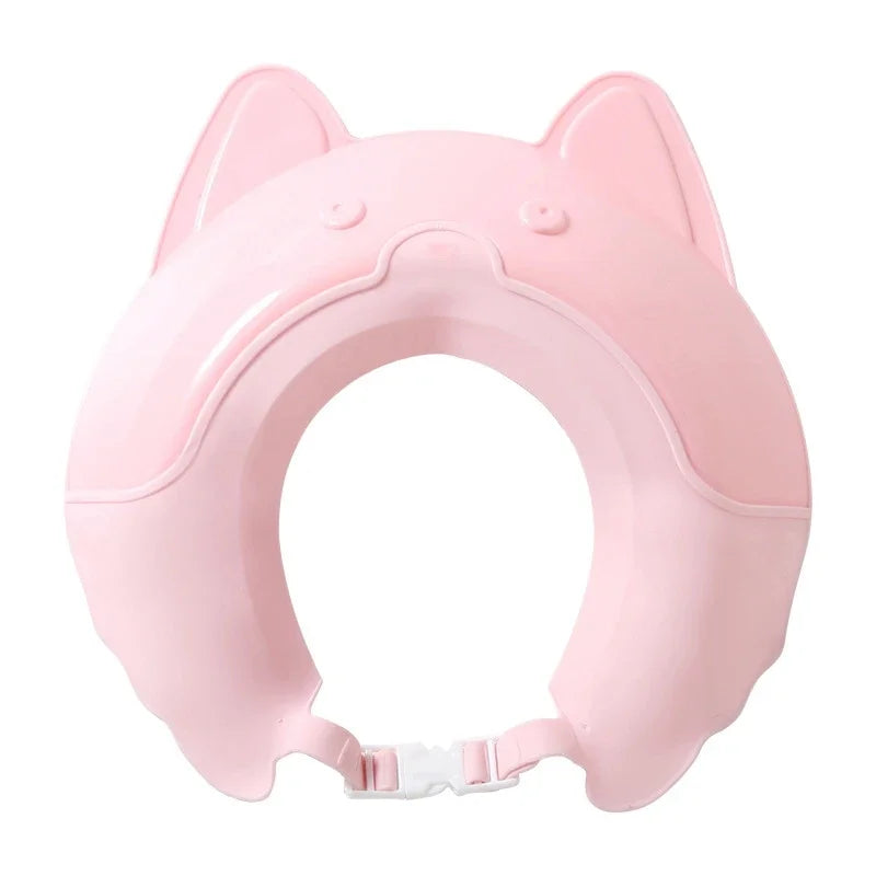 Baby Shampoo Cap Adjustable Childrens Shower Hat Waterproof Kids Bath Visor Cute Infant Wash Hair Shield Cap for Eye Protection