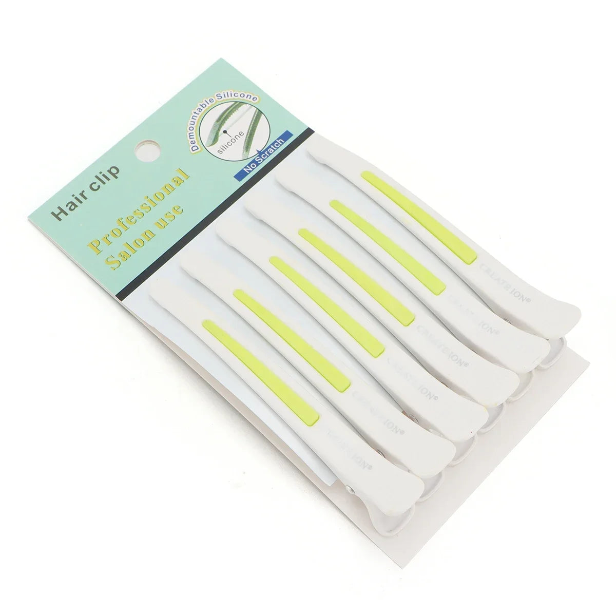6Pcs Salon Alligator Hair Clips Traceless Hairdressing Clips Claws Section Barbershop Beauty Styling Tools Hairpin Accessories