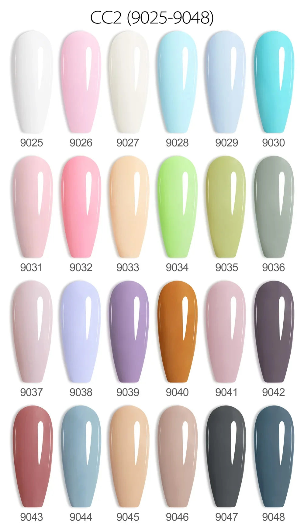 CANNI 9ml Gel Nail Polish 144Colors HEMA/TPO FREE Gorgeous Color Full Coverage Soak Off UV LED Semi Permanent Gel Varnish Nails