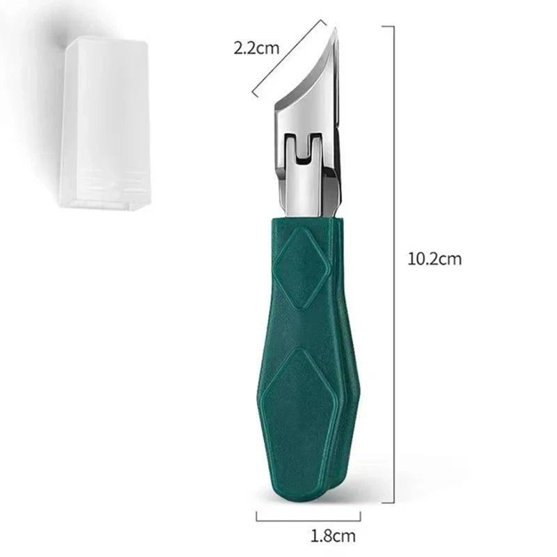 1pcs Toenail Clipper For Ingrown Or Thick Toenails Trimmer Professional Podiatrist Toenail Nipper With Stainless Steel