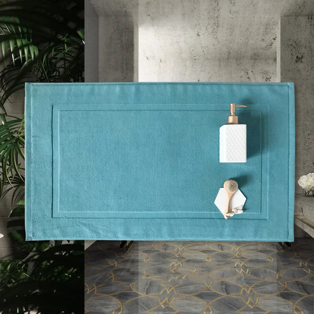 40*60cm Door Rug Entrance Non-slip Bathroom Floor Mat Water Absorbent Floor Towel Home Hotel Bath Mat Thickened Absorbent