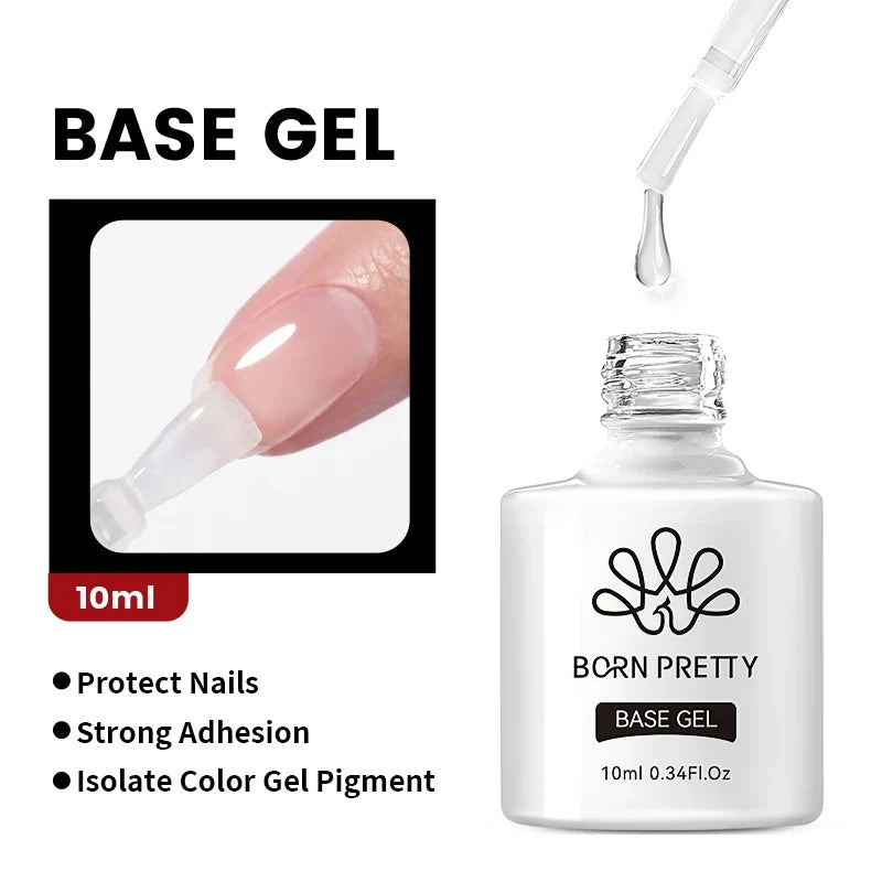 BORN PRETTY 10ml Purple Red Series Gel Nail Polish Winter Dark Purple Nail Art Varnish Semi Permanent Soak Off UV LED Gel