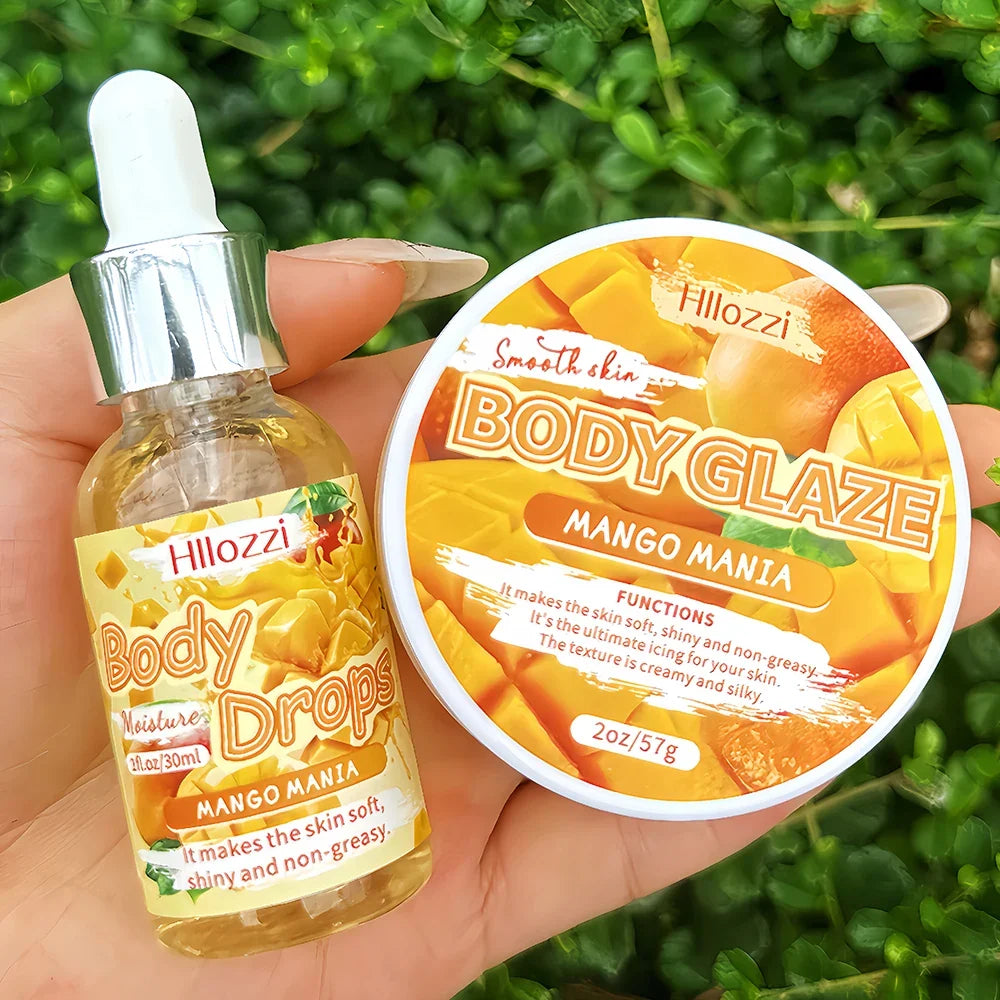 Body Glaze & Body Oil Combination Various flavors Non-greasy Hydrating and moisturizing Body Lotion Massag