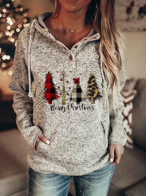 Christmas Printed Sweater for Women