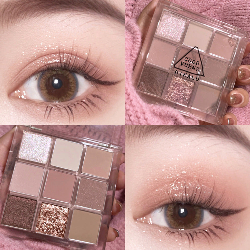 Prism Wellness Sunset Glow Nine-Color Eyeshadow Palette