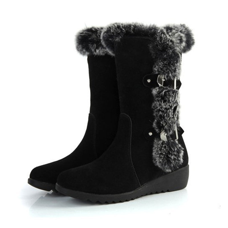Prism Fleece Lined Winter Snow Boots for Women, Fashionable