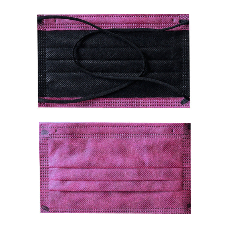 Cross-Buller Three-Layer Disposable Muslim Face Mask