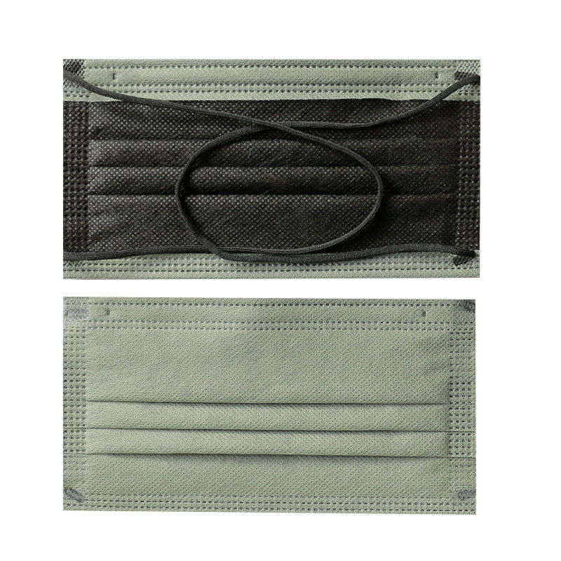 Cross-Buller Three-Layer Disposable Muslim Face Mask
