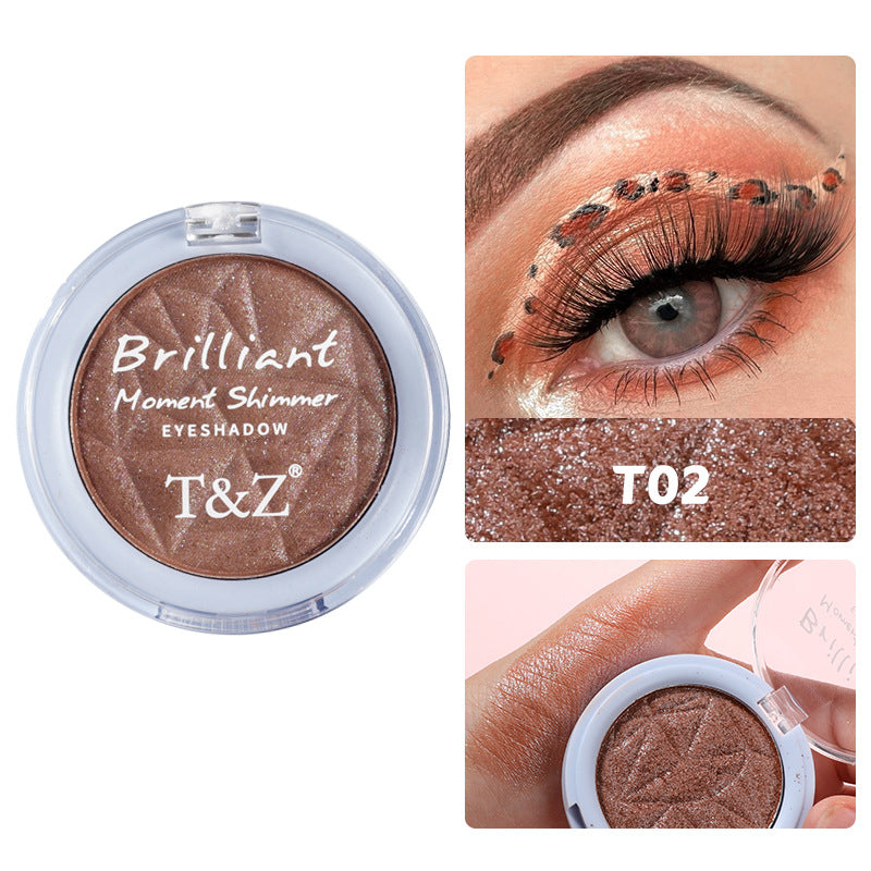 Wholesale Waterproof Shimmer Single Eyeshadow Palette