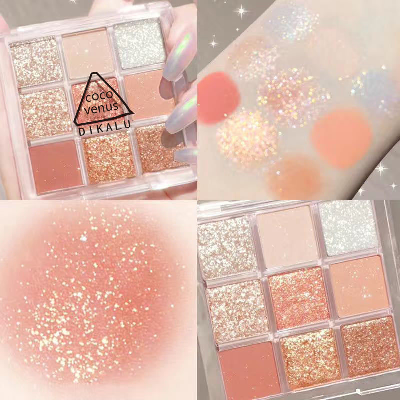 Prism Wellness Sunset Glow Nine-Color Eyeshadow Palette
