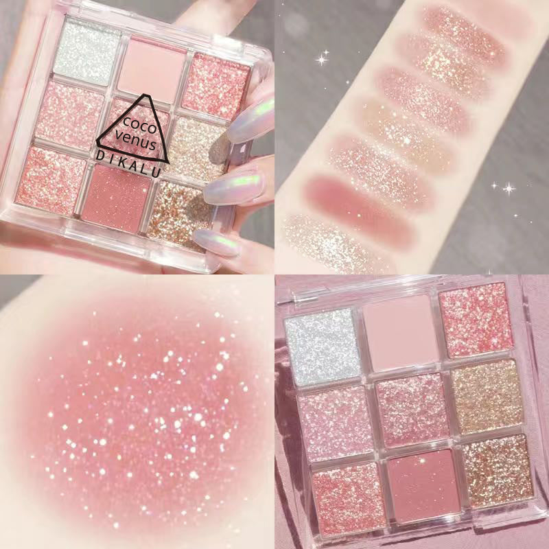Prism Wellness Sunset Glow Nine-Color Eyeshadow Palette