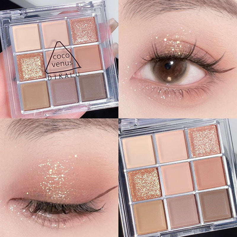 Prism Wellness Sunset Glow Nine-Color Eyeshadow Palette