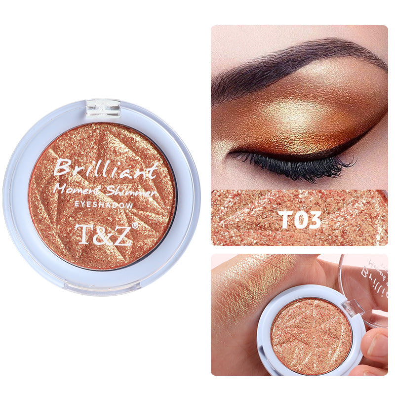 Wholesale Waterproof Shimmer Single Eyeshadow Palette