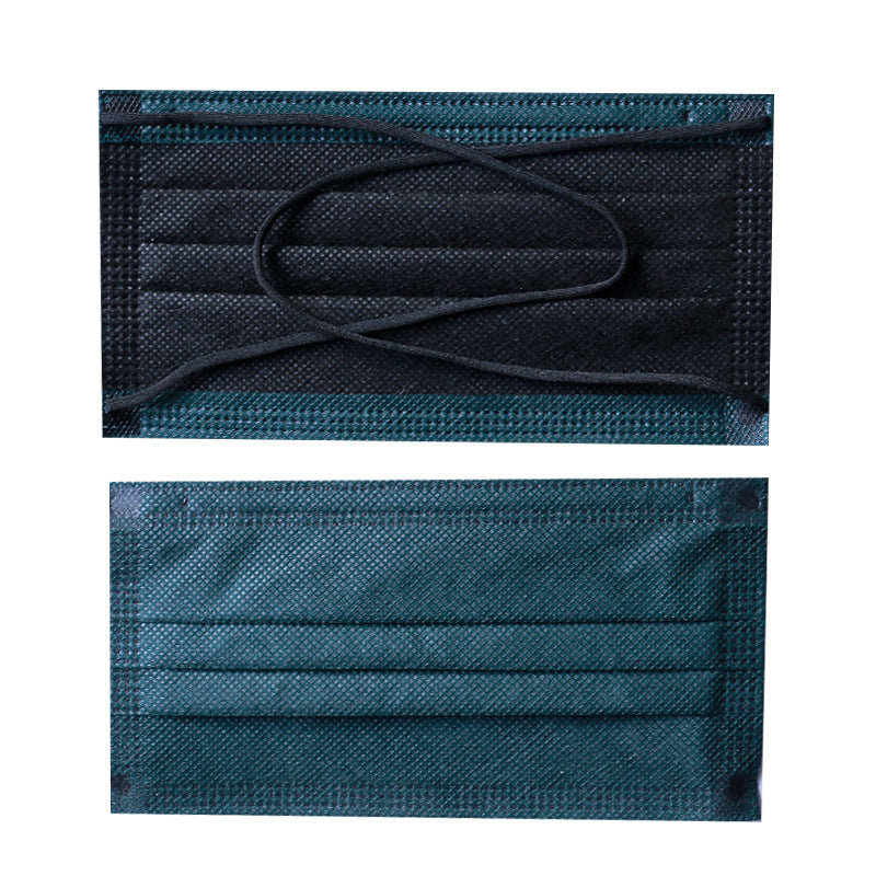 Cross-Buller Three-Layer Disposable Muslim Face Mask