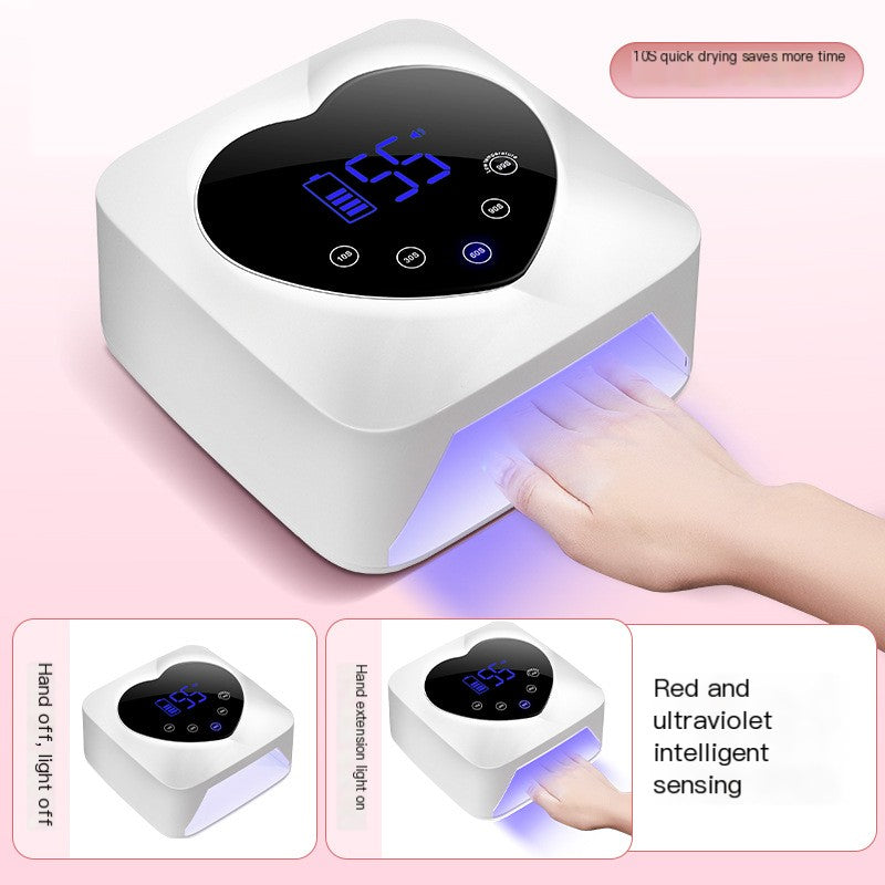 Prism Wellness Wireless Nail Lamp with Rechargeable Lithium Battery