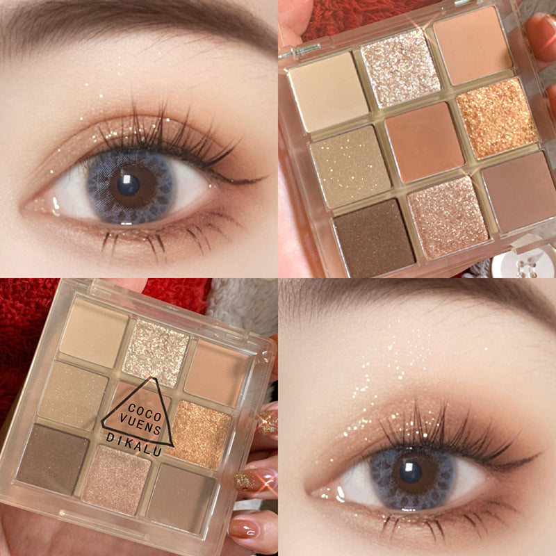 Prism Wellness Sunset Glow Nine-Color Eyeshadow Palette
