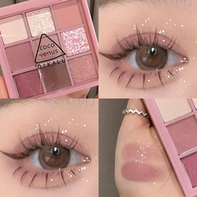 Prism Wellness Sunset Glow Nine-Color Eyeshadow Palette