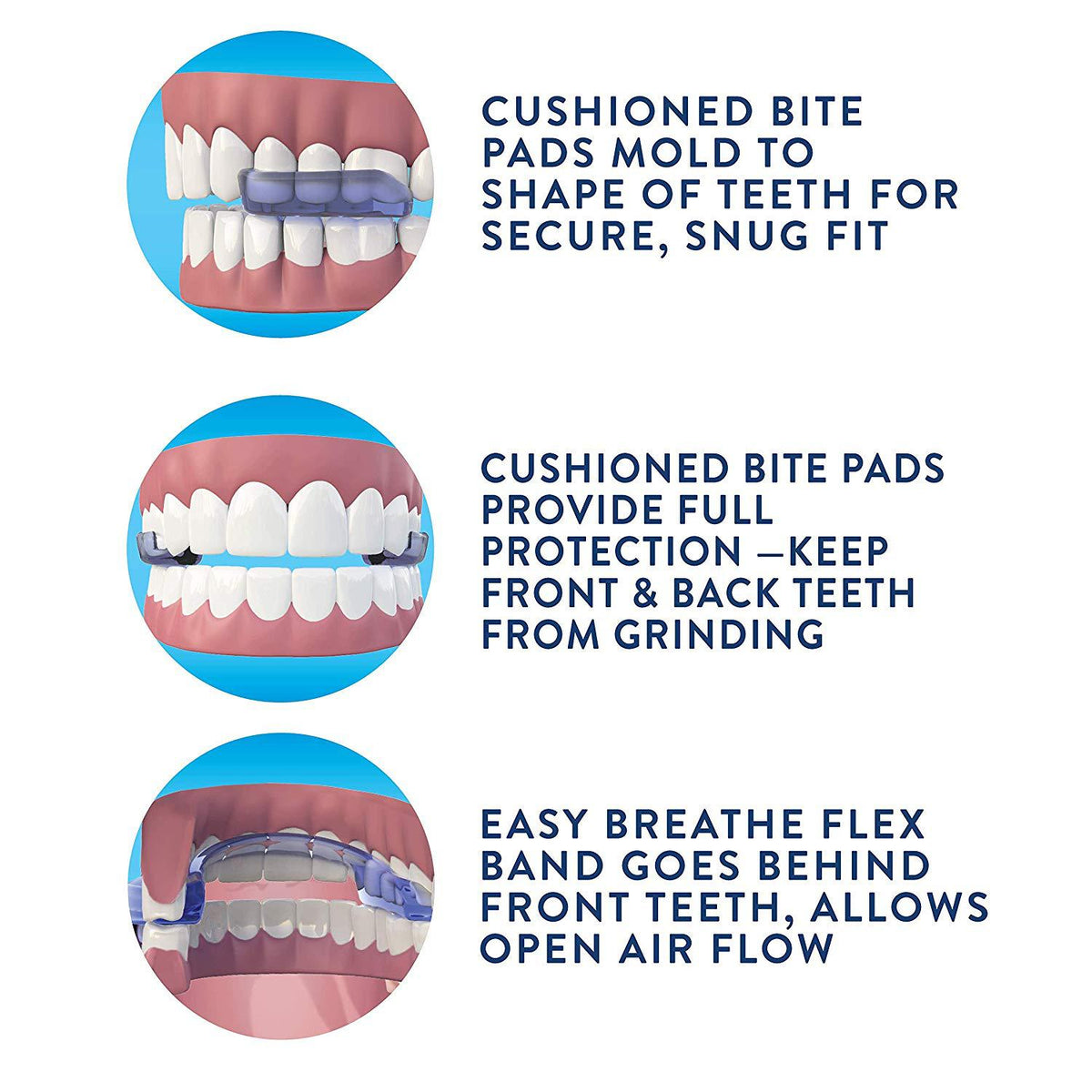 Dental Guard Nighttime Mouthguard with Tray for Comfortable Sleep