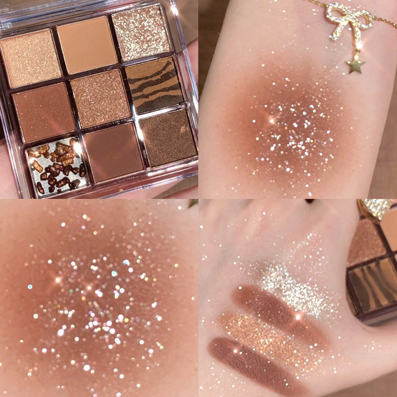 Prism Wellness Sunset Glow Nine-Color Eyeshadow Palette