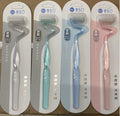 Prism Wellness S-Shape Soft Bristle Toothbrush for Adults