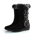 Prism Fleece Lined Winter Snow Boots for Women, Fashionable