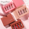 Prism Wellness 3-Piece Matte Lip Gloss Set - Non-Stick to Cup