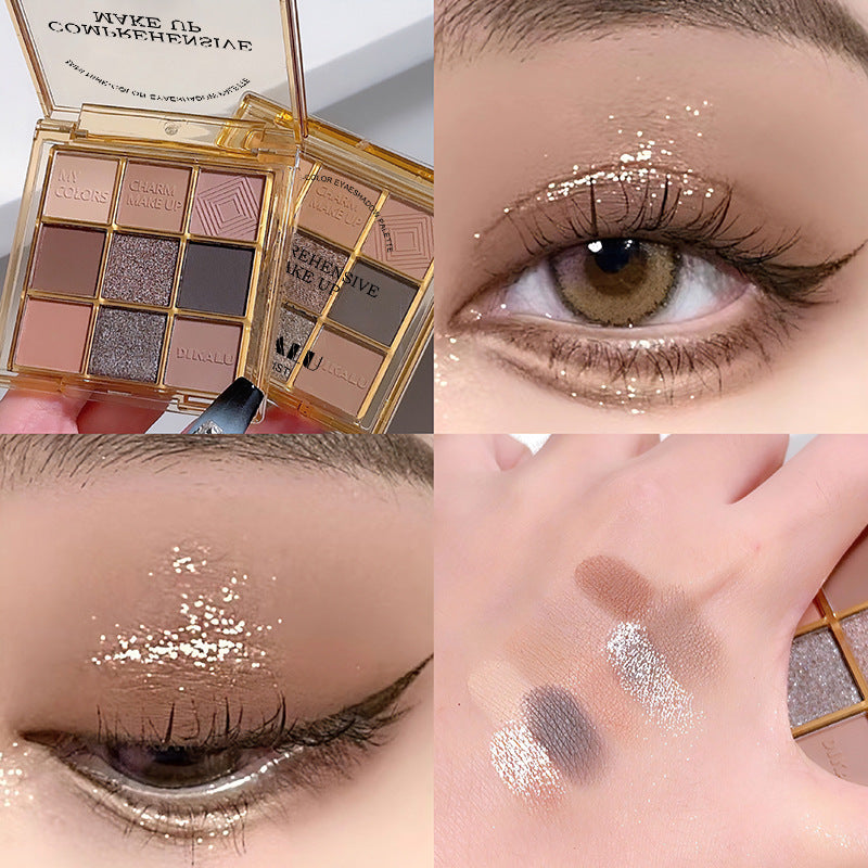 Prism Wellness Sunset Glow Nine-Color Eyeshadow Palette