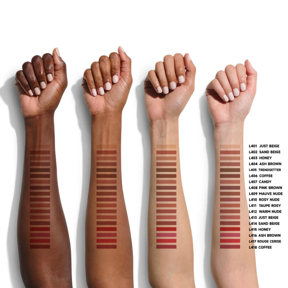 6pcs Nude Lip Liner Set Creamy Pencils - Waterproof, Matte Finish, Long-Lasting & Smudge-Proof, Easy to Apply for All Skin Types