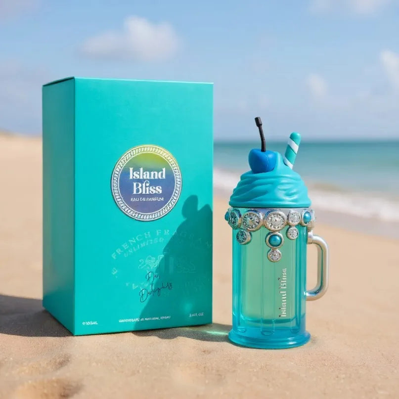 Delights Island Bliss 100ml Women's Concentrated perfume Tropical Flower and Fruit Delicious perfume