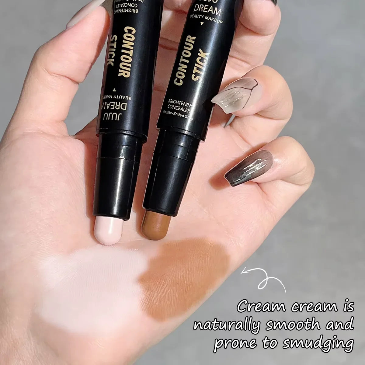 Double-ended Dual-Purpose High-Light Trimming Stick Three-Dimensional Contour Nose Shadow Facial Shape Brighten And Trimming