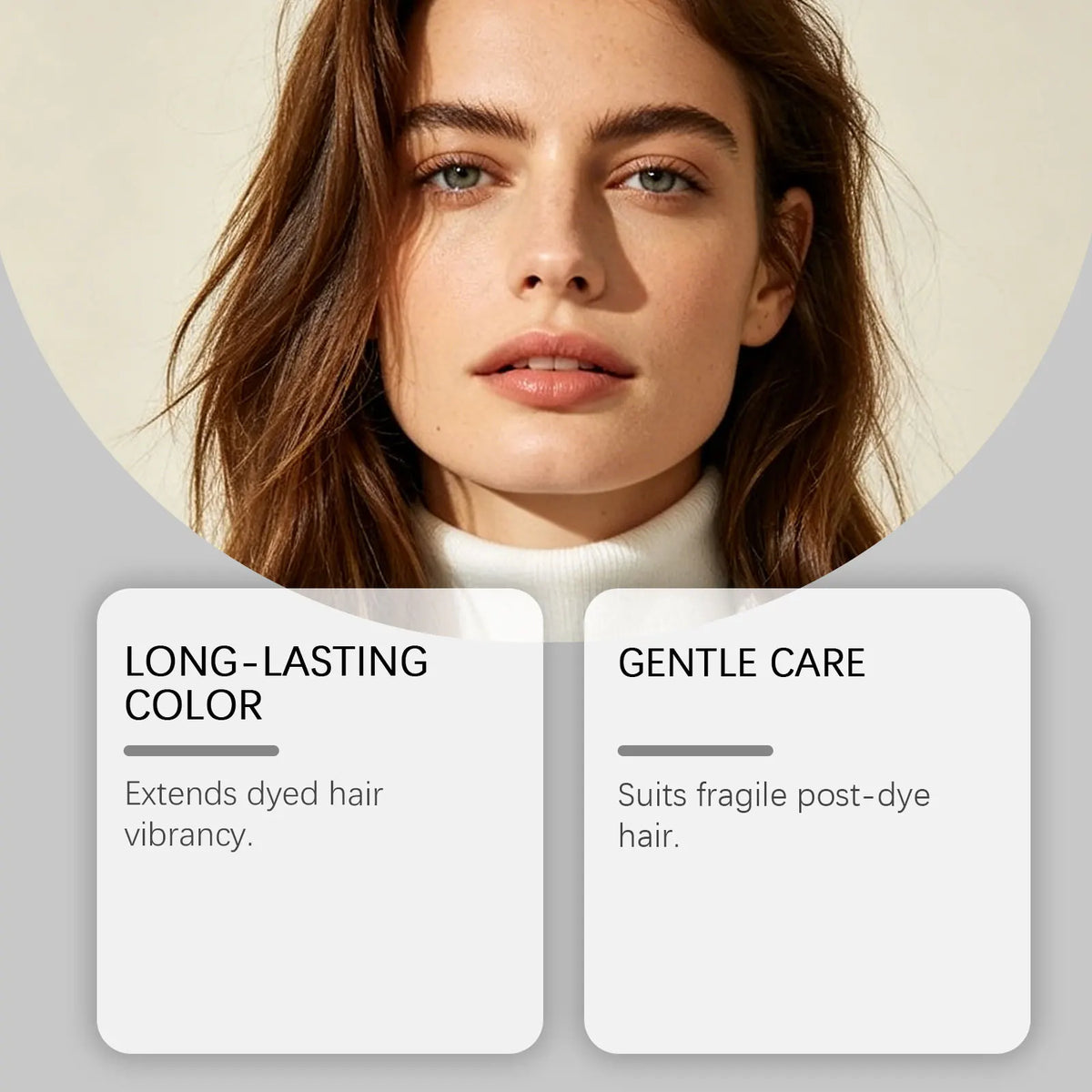 100ML Herbal Brown Hair Dyeing Shampoo Nourishing Scalp Repairing Damaged Hair Moisturizing Enhance Gloss Easy To Rinse Volumizing Smoothing Hair Dye Shampoo
