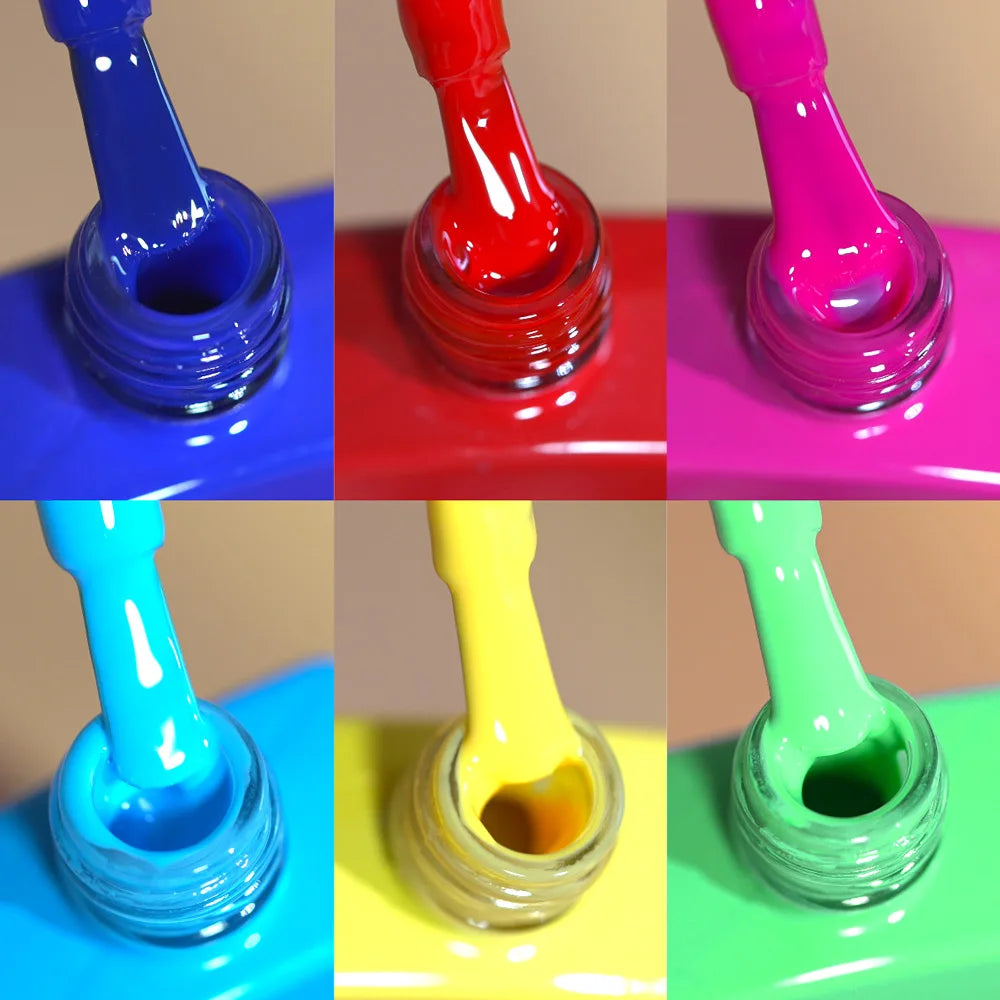 CANNI 9ml Gel Nail Polish 144Colors HEMA/TPO FREE Gorgeous Color Full Coverage Soak Off UV LED Semi Permanent Gel Varnish  Nails